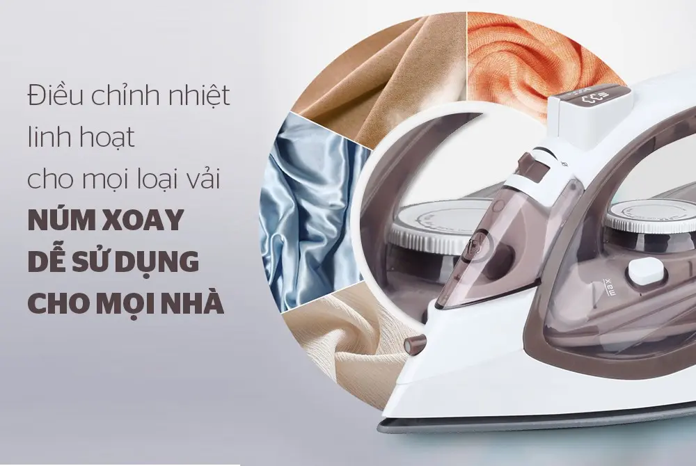 Bàn ủi hơi nước SUNHOUSE SHD2066 - 2000W - Ảnh 3