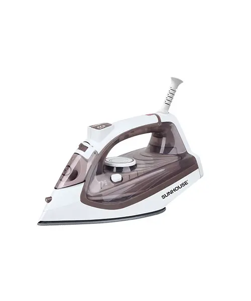 Bàn ủi hơi nước SUNHOUSE SHD2066 2000W màu xám trắng góc nghiêng bên trái