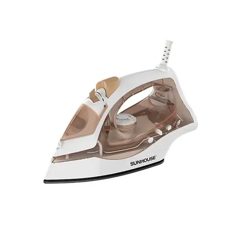 Bàn ủi hơi nước SUNHOUSE SHD2068 1600W màu nâu trắng góc nghiêng bên trái
