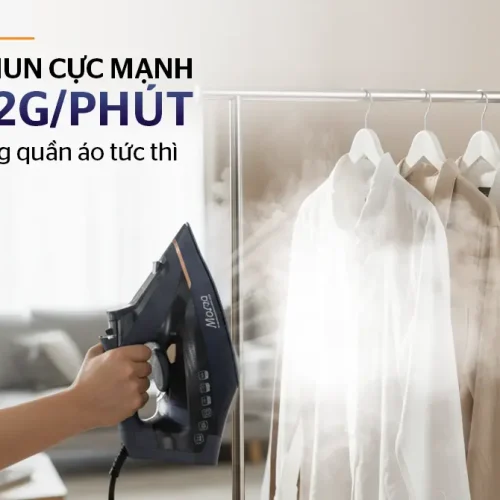 Bàn ủi hơi nước SUNHOUSE SHD2072 phun hơi mạnh làm phẳng quần áo