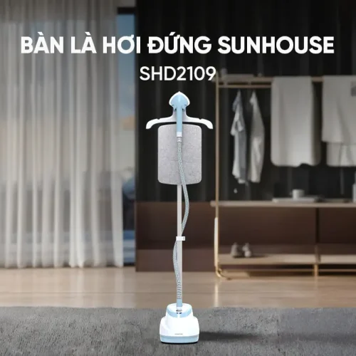 Bàn ủi hơi nước SUNHOUSE SHD2109 chụp toàn bộ sản phẩm từ mặt trước