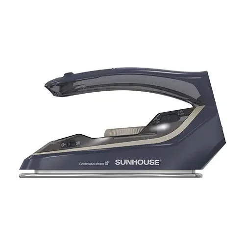 Bàn ủi hơi nước SUNHOUSE SHD2172 mặt bên trái tay cầm mở