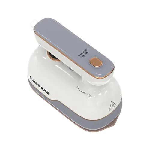 Bàn ủi hơi nước SUNHOUSE SHD2174 góc nghiêng từ trên, thấy tay cầm