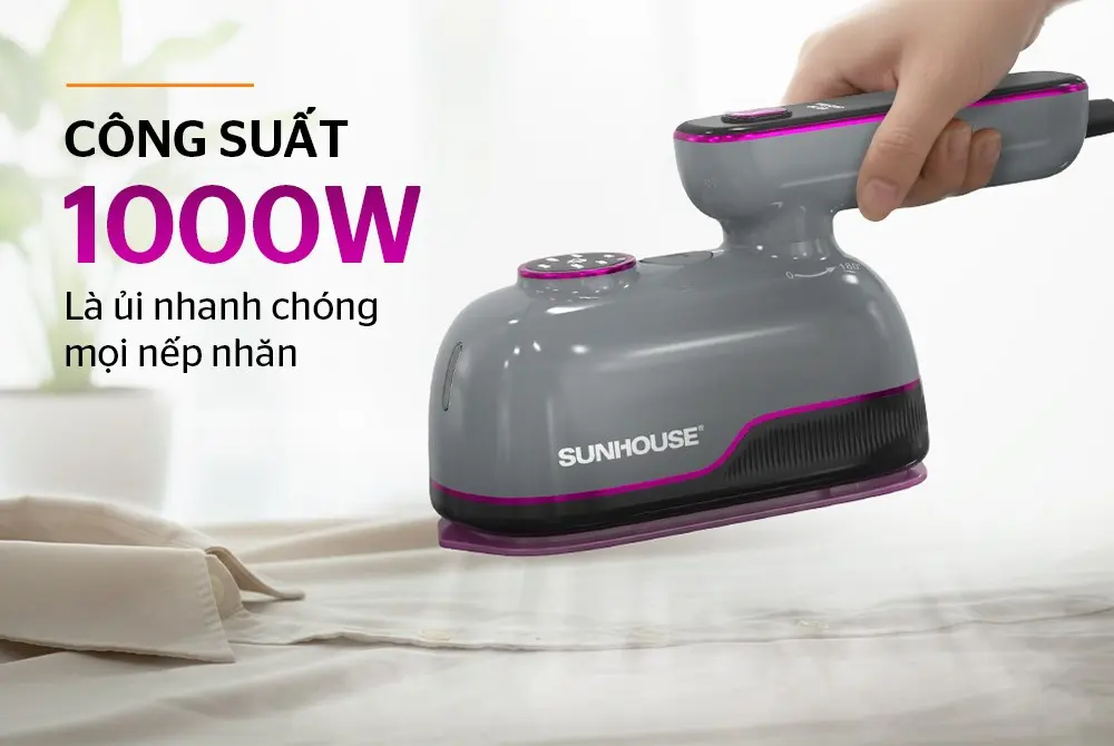 Bàn ủi hơi nước SUNHOUSE SHD2174G - 1000W, Cầm tay - Ảnh 13