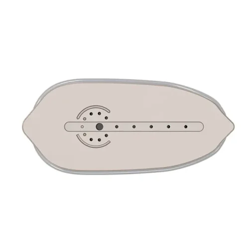 Mặt đế bàn ủi hơi nước SUNHOUSE SHD2175 nhìn từ dưới