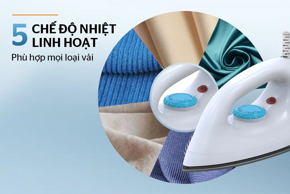 Bàn ủi khô SUNHOUSE SHD2017 - 1000W - Ảnh 11