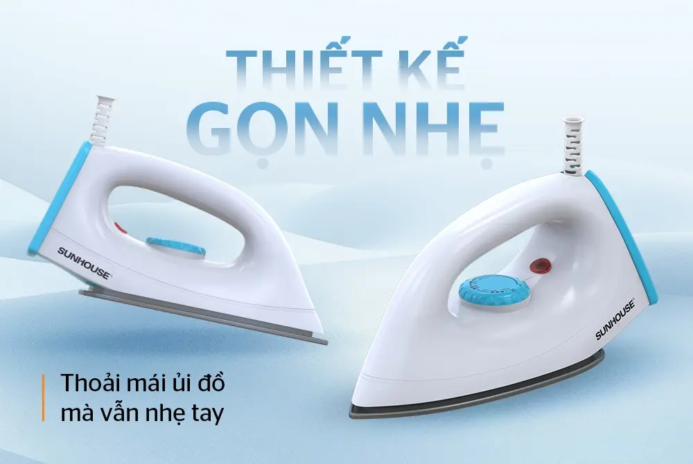 Bàn ủi khô SUNHOUSE SHD2017 - 1000W - Ảnh 8