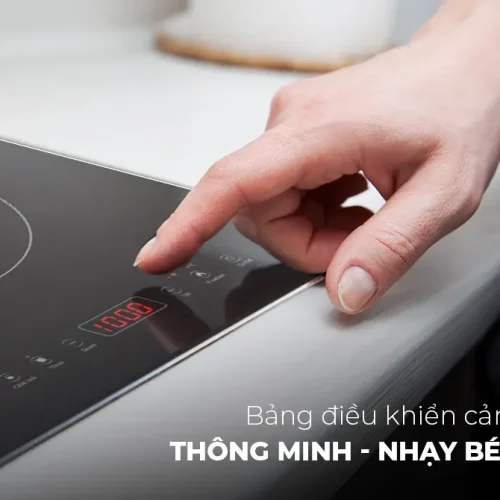 Bảng điều khiển cảm ứng bếp điện từ đôi SUNHOUSE SHB999HP