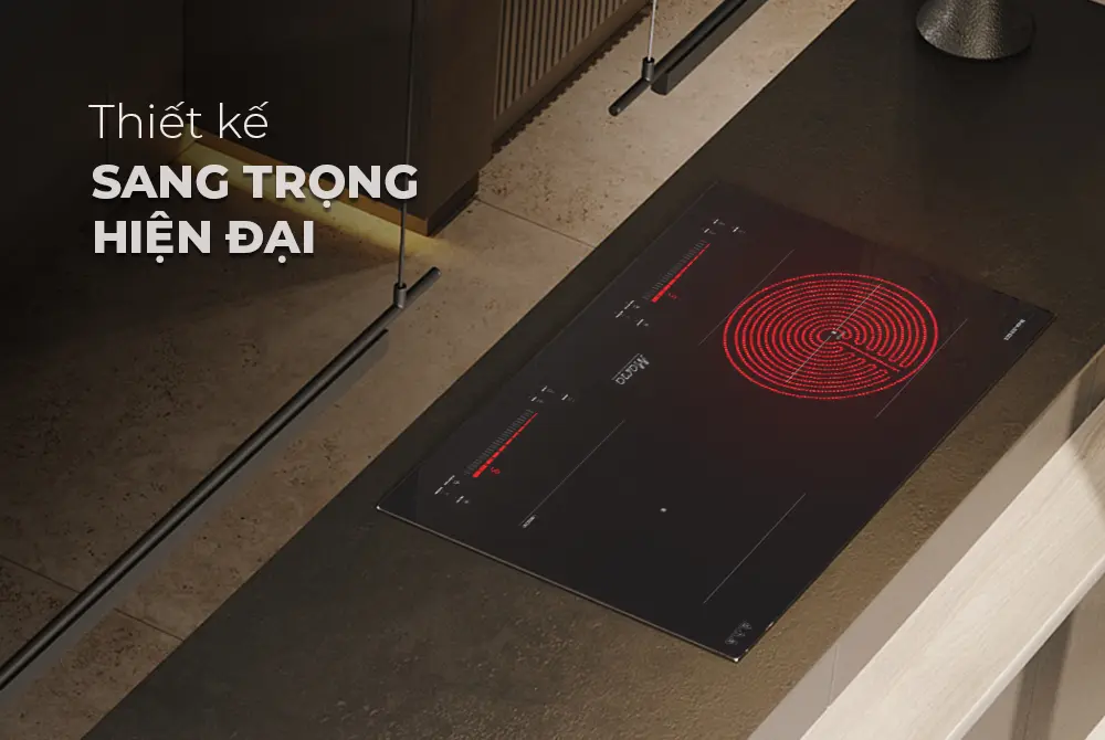 Bếp điện từ đôi 2 loại SUNHOUSE MMB9303 - 2000W/2000W, Cảm ứng - Ảnh 3