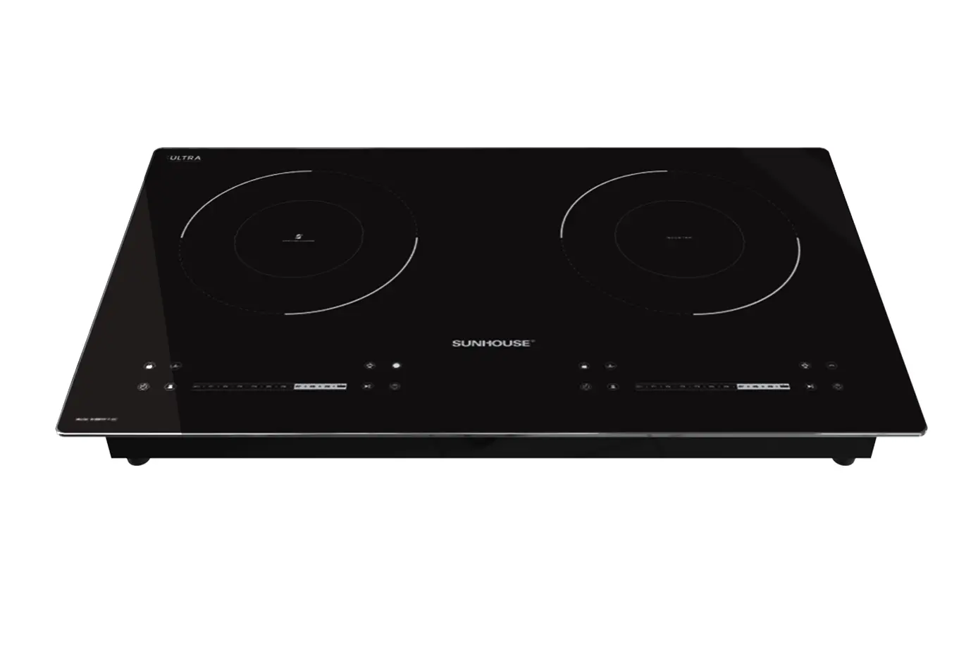 Bếp điện từ đôi 2 loại SUNHOUSE SHB81011-EC - 2000W/2000W, Cảm ứng - Ảnh 3
