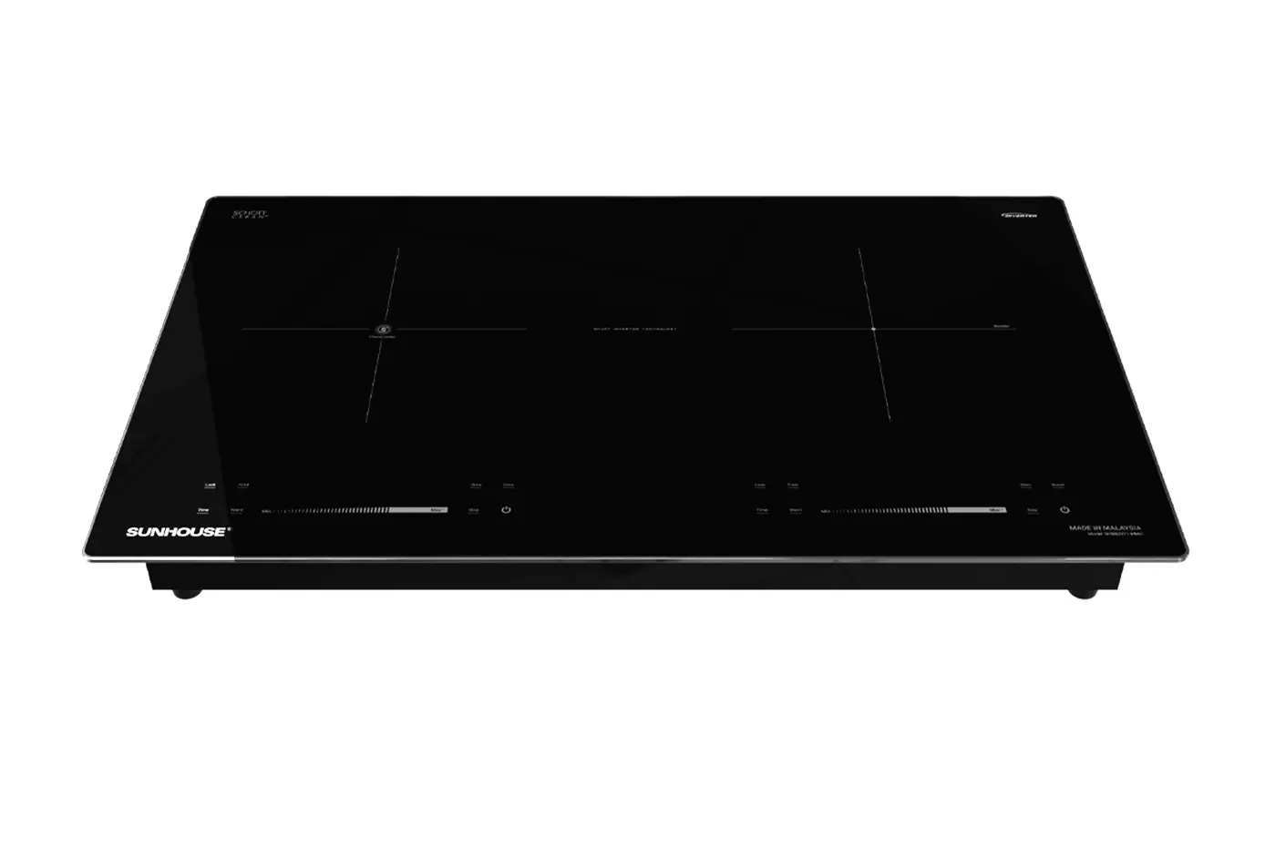 Bếp điện từ đôi 2 loại SUNHOUSE SHB82011-MMD - 2200W/2200W, Cảm ứng - Ảnh 3