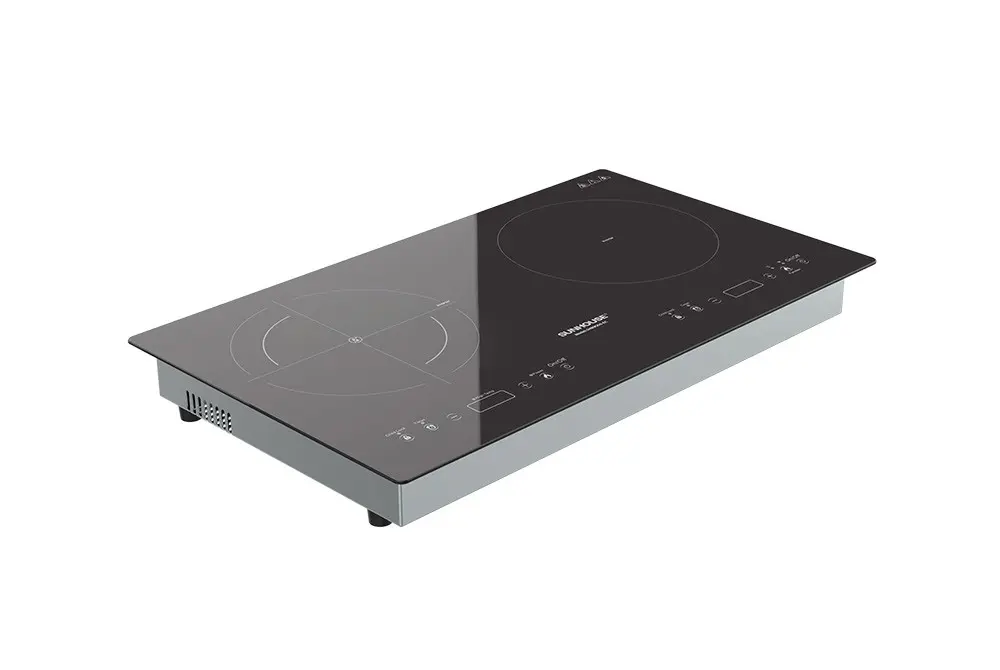 Bếp điện từ đôi 2 loại SUNHOUSE SHB9006-EC - 2000W/2000W, Cảm ứng - Ảnh 3