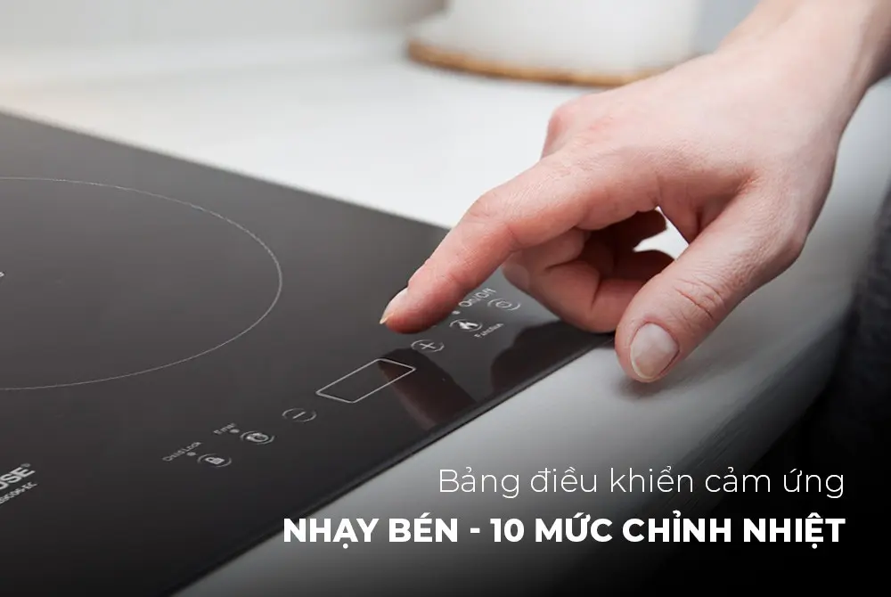 Bếp điện từ đôi 2 loại SUNHOUSE SHB9006-EC - 2000W/2000W, Cảm ứng - Ảnh 6