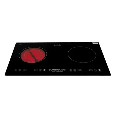 Bếp điện từ đôi 2 loại SUNHOUSE SHB9106-ES