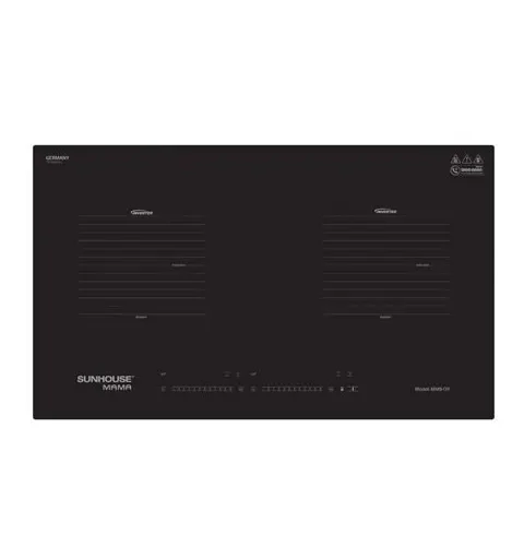 Bếp điện từ đôi SUNHOUSE MMB-01I hai vùng nấu 2100W/2100W