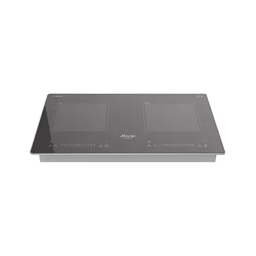 Bếp điện từ đôi SUNHOUSE MMB-36Plus mặt kính đen với hai vùng nấu