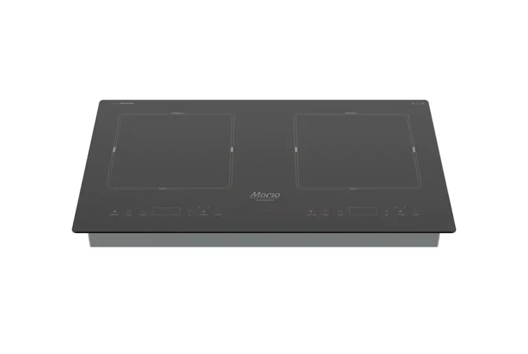Bếp điện từ đôi SUNHOUSE MMB-636DP mặt kính đen với hai vùng nấu