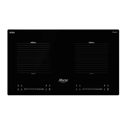 Bếp điện từ đôi SUNHOUSE MMB-88HL mặt kính đen chính diện