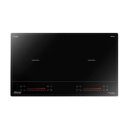 Bếp điện từ đôi SUNHOUSE MMB5-X9Pro mặt kính đen, hai vùng nấu 2200W