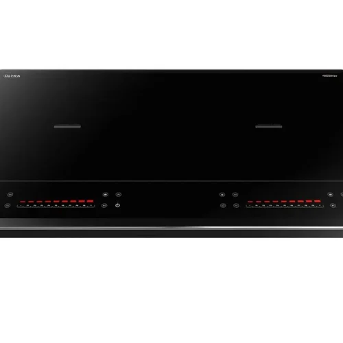Bếp điện từ đôi SUNHOUSE MMB5-X9Pro chụp góc nghiêng từ trên xuống