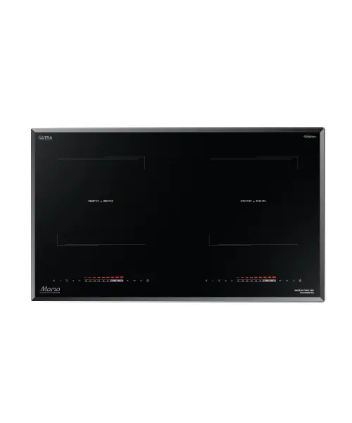 Bếp điện từ đôi SUNHOUSE MMB5668-Plus mặt kính đen 2200W mỗi vùng nấu
