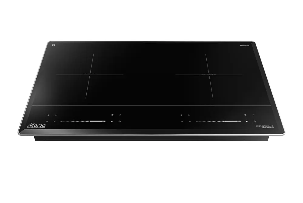 Bếp điện từ đôi SUNHOUSE MMB5674LH nhìn từ mặt trên
