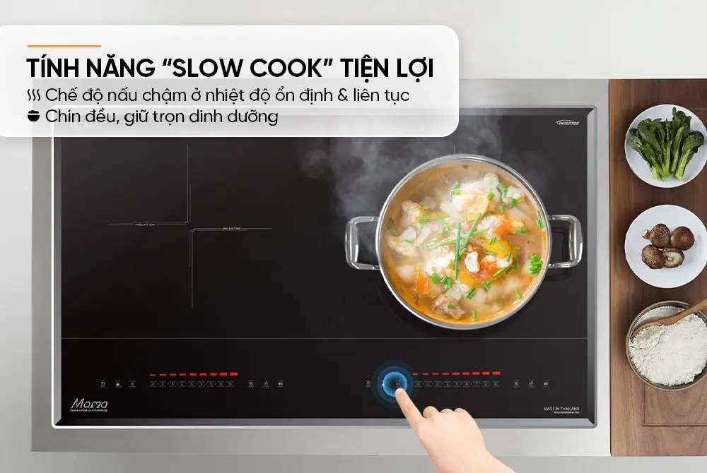 Bếp điện từ đôi SUNHOUSE MMB5886DI-Plus - 2200W/2200W - Ảnh 10