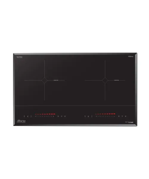 Bếp điện từ đôi SUNHOUSE MMB5890DI mặt kính đen, 2 vùng nấu 2200W