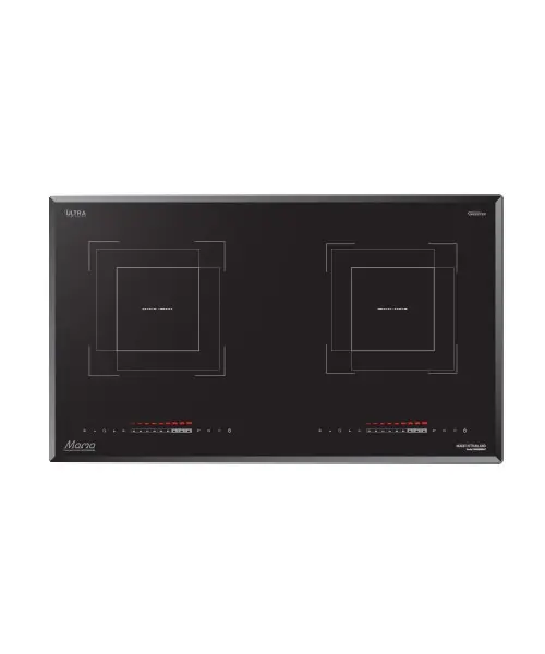 Bếp điện từ đôi SUNHOUSE MMB5998HT mặt kính đen 2 vùng nấu 2200W