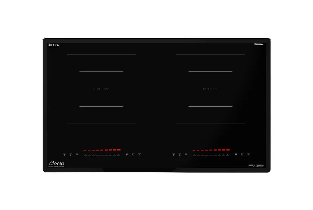 Bếp điện từ đôi SUNHOUSE MMB82112-TMT nhìn từ mặt trên