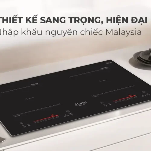 Bếp điện từ đôi SUNHOUSE MMB88-HT thiết kế hiện đại nhập khẩu Malaysia