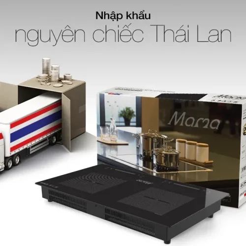 Bếp điện từ đôi SUNHOUSE MMB888DI nhập khẩu nguyên chiếc từ Thái Lan