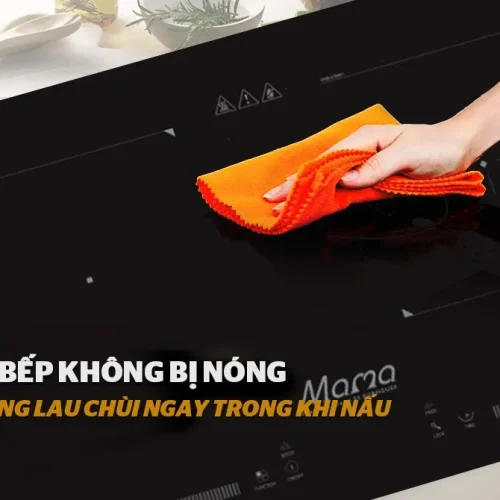 Bếp điện từ đôi SUNHOUSE MMB9201DIH mặt kính đen dễ lau chùi