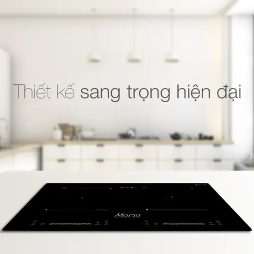 Thiết kế sang trọng hiện đại của bếp điện từ đôi SUNHOUSE MMB9201DIH