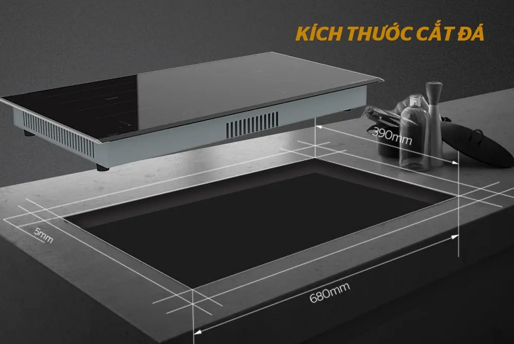 Bếp điện từ đôi SUNHOUSE SHB DI66 - 2000W/2000W - Ảnh 3