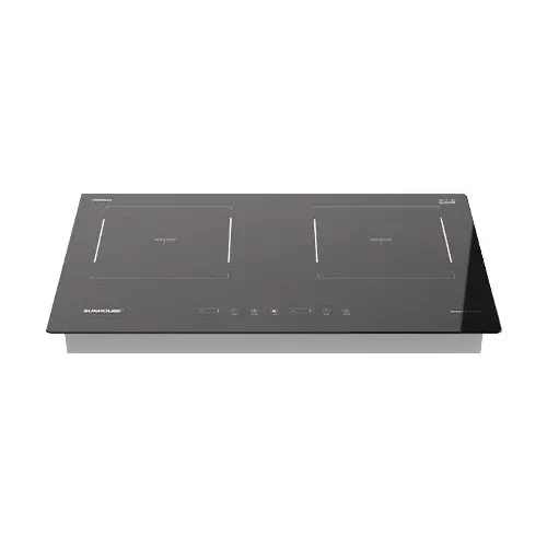 Bếp điện từ đôi SUNHOUSE SHB DI69-BN mặt kính đen