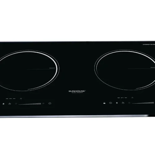 Bếp điện từ đôi SUNHOUSE SHB2707I 2000W/2000W nhìn từ trên