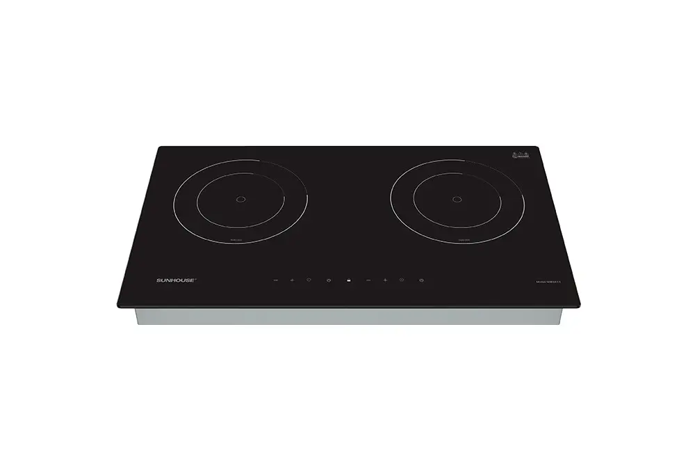 Bếp điện từ đôi SUNHOUSE SHB34-CS - 1800W/1800W - Ảnh 2