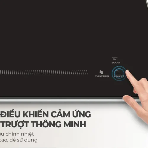 Bảng điều khiển cảm ứng trượt của bếp điện từ đôi SUNHOUSE SHB38-HP