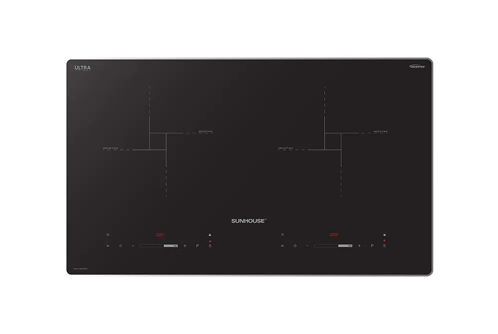Bếp điện từ đôi SUNHOUSE SHB5288HP - 2200W/2200W - Ảnh 2