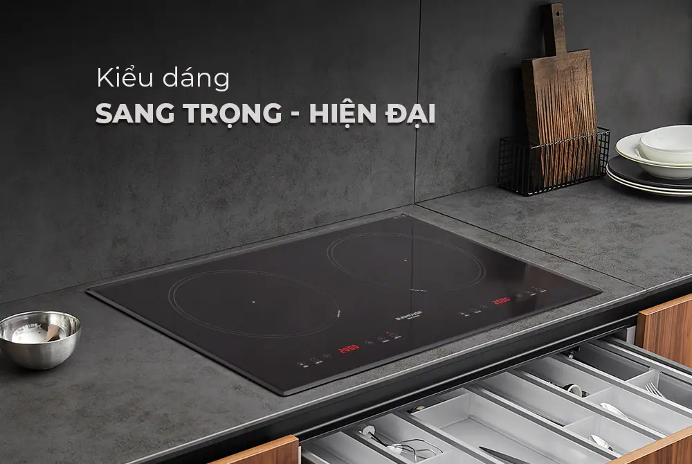 Bếp điện từ đôi SUNHOUSE SHB8201 - 2000W/2000W - Ảnh 8