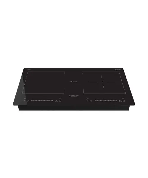 Bếp điện từ đôi SUNHOUSE SHB9208NEW mặt kính đen nhìn chính diện