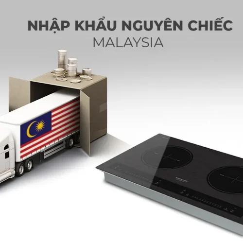 Bếp điện từ đôi SUNHOUSE SHB999-PLUS nhập khẩu nguyên chiếc Malaysia