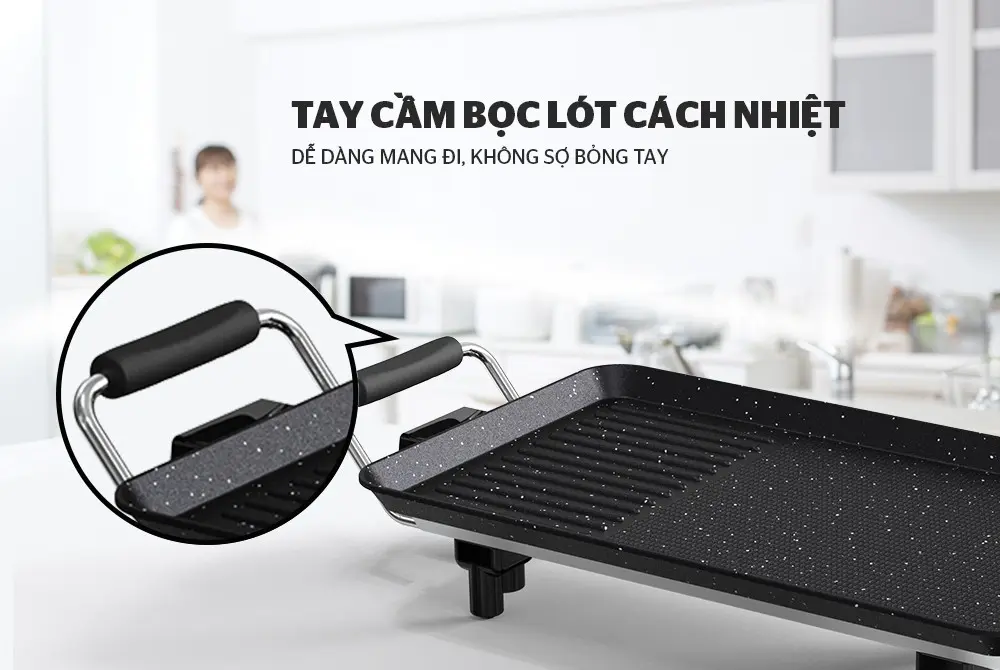 Bếp nướng điện SUNHOUSE SHD4600 - 1500W - Ảnh 4