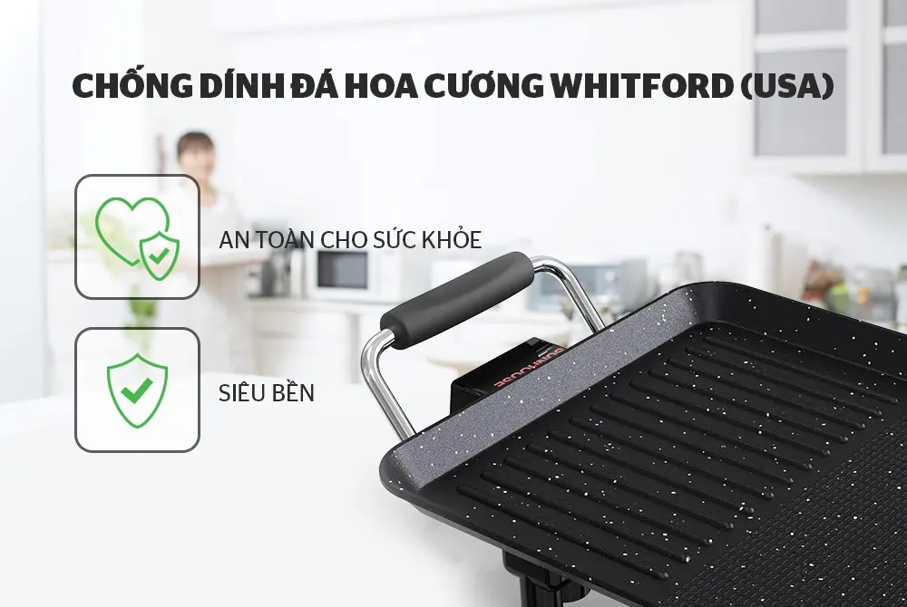 Bếp nướng điện SUNHOUSE SHD4600 - 1500W - Ảnh 6