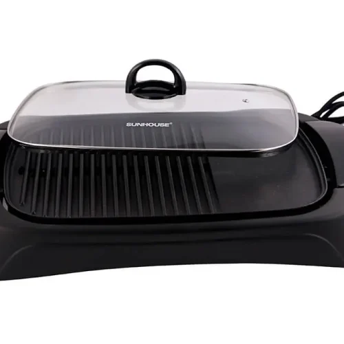 Bếp nướng điện SUNHOUSE SHD4602 2000W kèm nắp kính