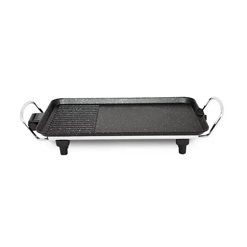 Bếp nướng điện SUNHOUSE SHD4607 1500W với mặt vỉ nướng phẳng và tay cầm hai bên