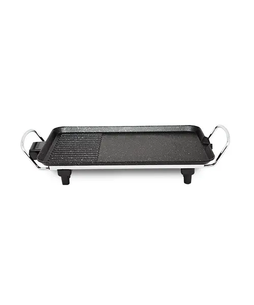 Bếp nướng điện SUNHOUSE SHD4607 1500W với mặt vỉ nướng phẳng và tay cầm hai bên