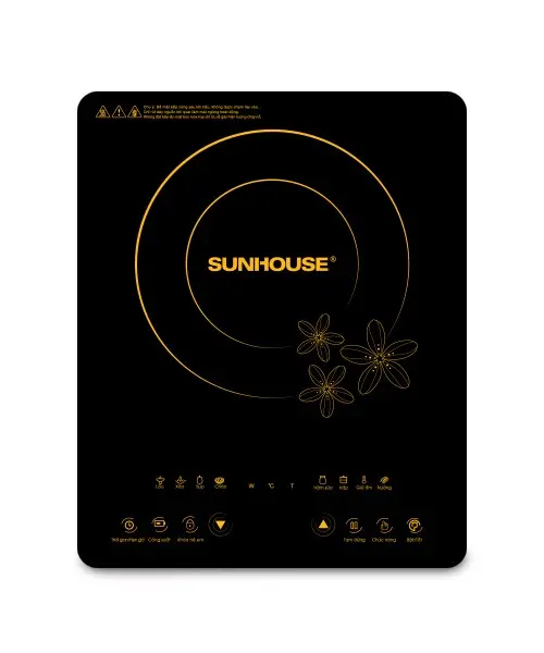 Bếp từ đơn cảm ứng SUNHOUSE SHD6800 2000W nhìn chính diện