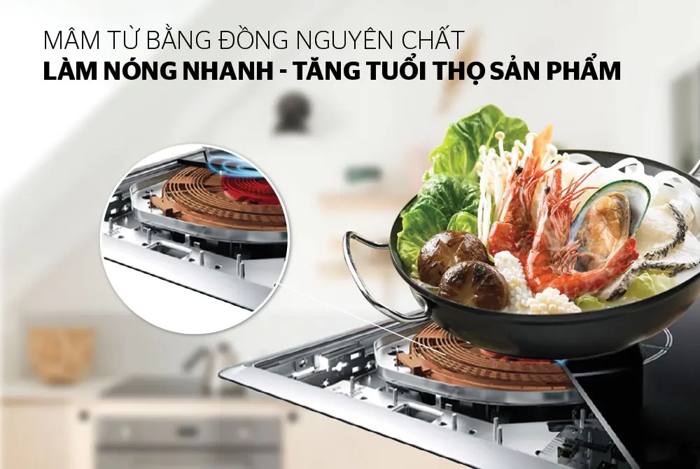Bếp từ đơn SUNHOUSE SHD6149 - 2000W - Ảnh 3